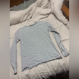 Champion men’s grey basic long sleeve shirt